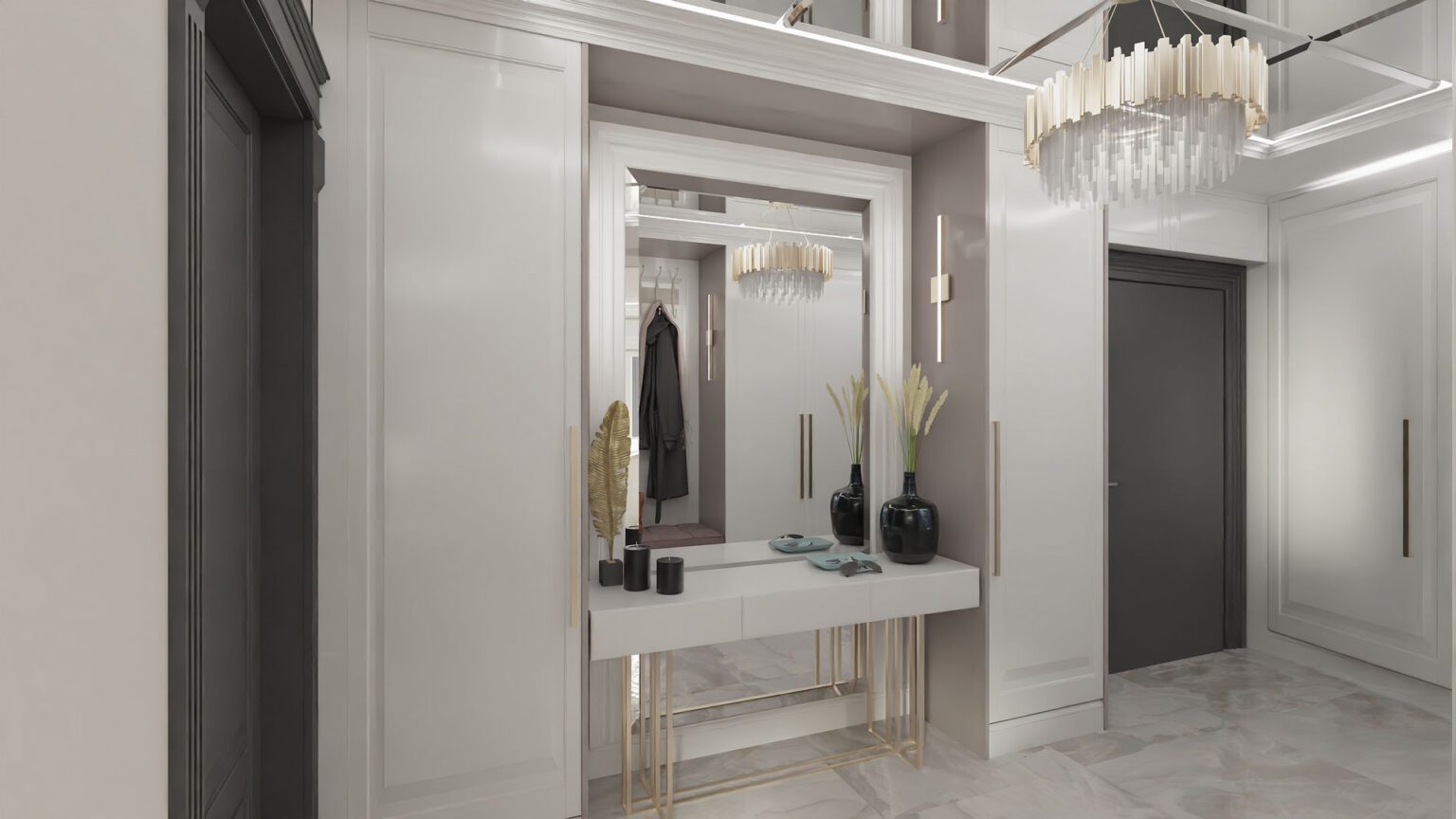 Apartament luksusowy_holl wejściowy 2