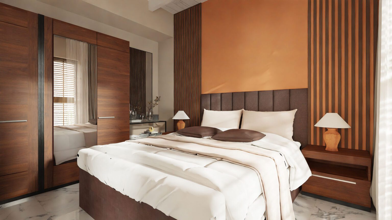 Mieszkanie wakacyjne_sypialnia główna