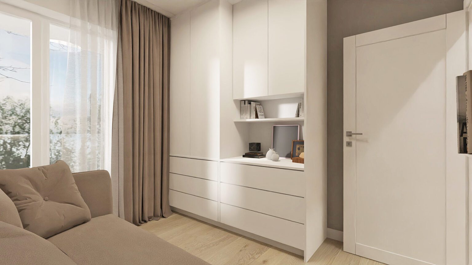 Apartament nad morzem_sypialnia II