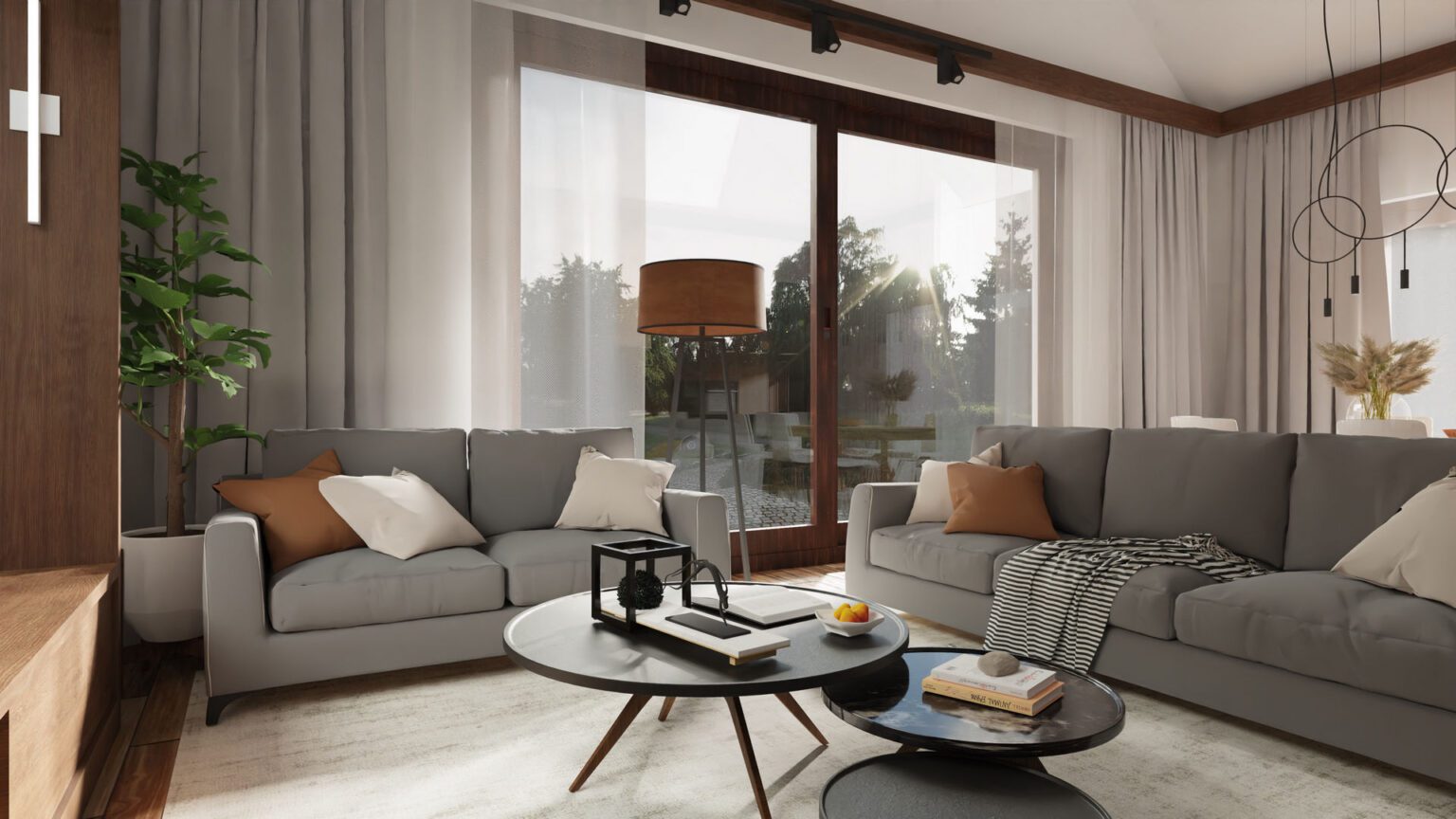 Dom nowoczesny_parter widok 1