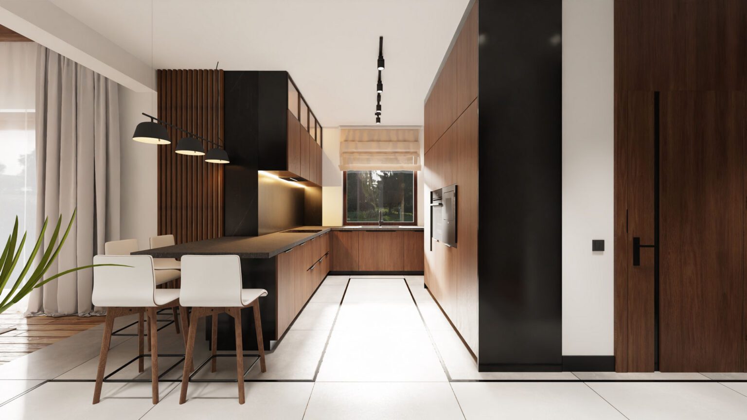 Dom nowoczesny_parter widok 2