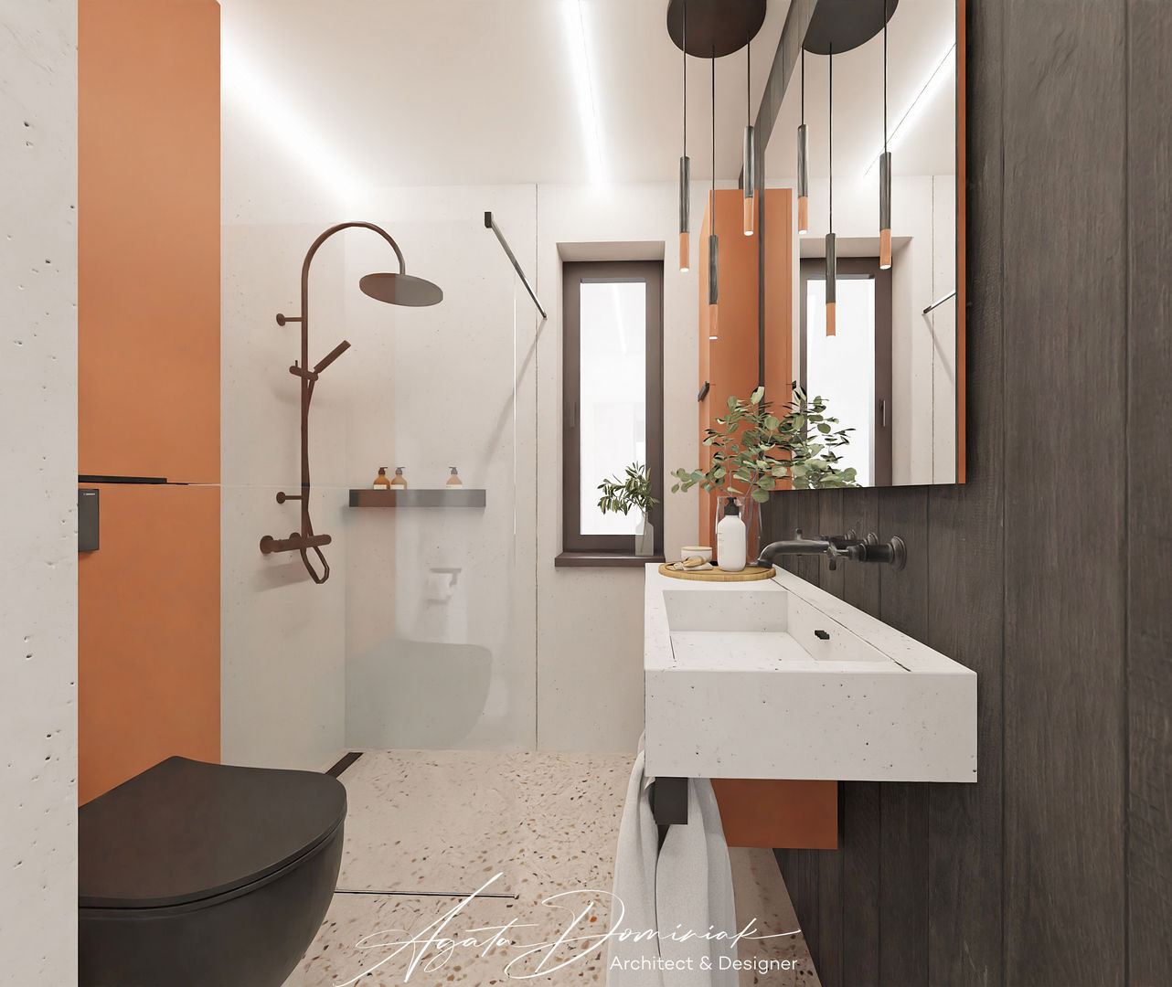 Dom w górach _łazienka na parterze_widok 2