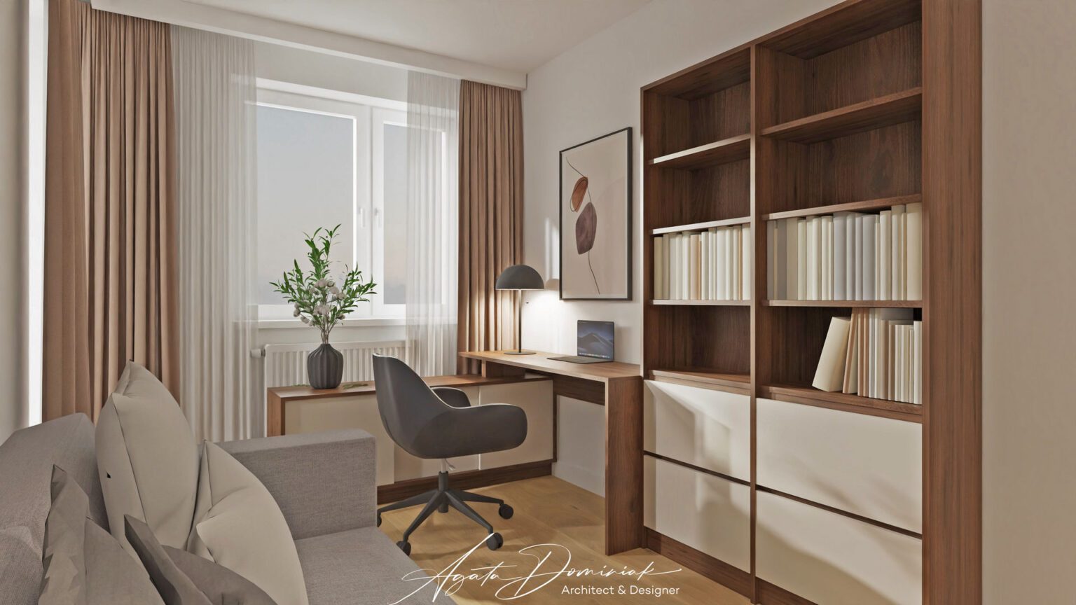 Jelcz_mieszkanie_pokój drugi widok 1