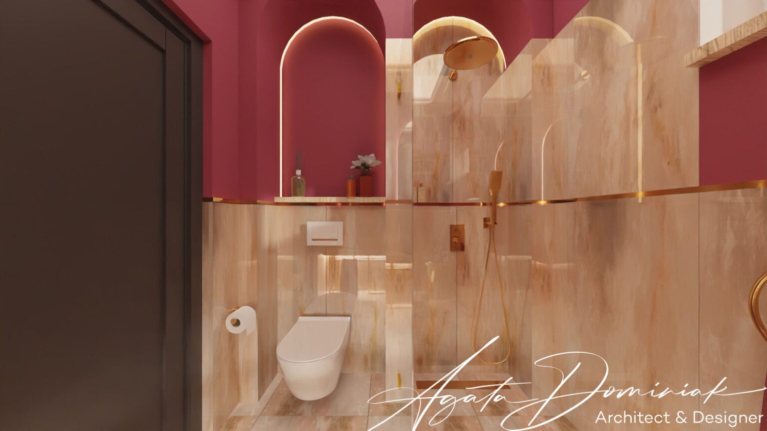 Łazienka przy gabinecie_widok 2