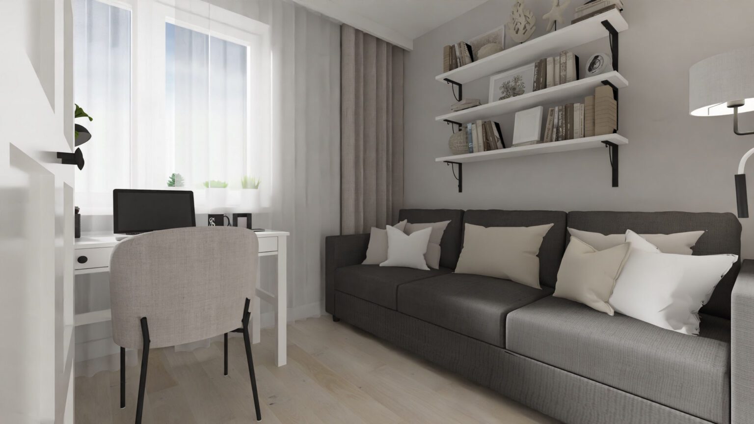 Metamorfoza mieszkania_mały pokój_widok 1