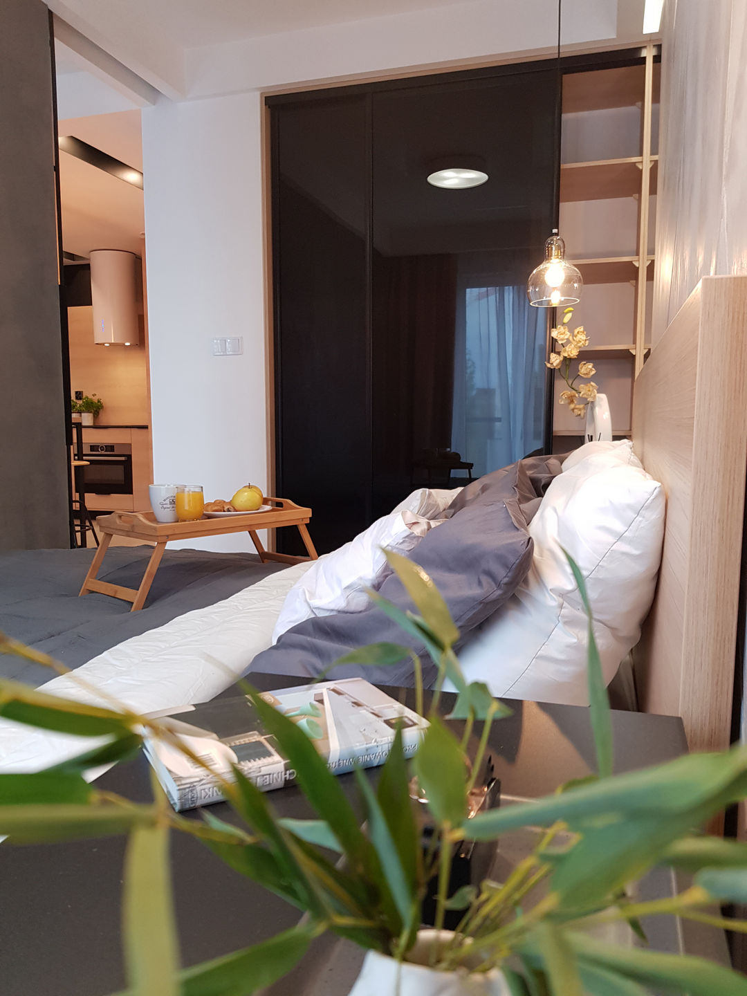 Mieszkanie loftowe_sypialnia_widok 5