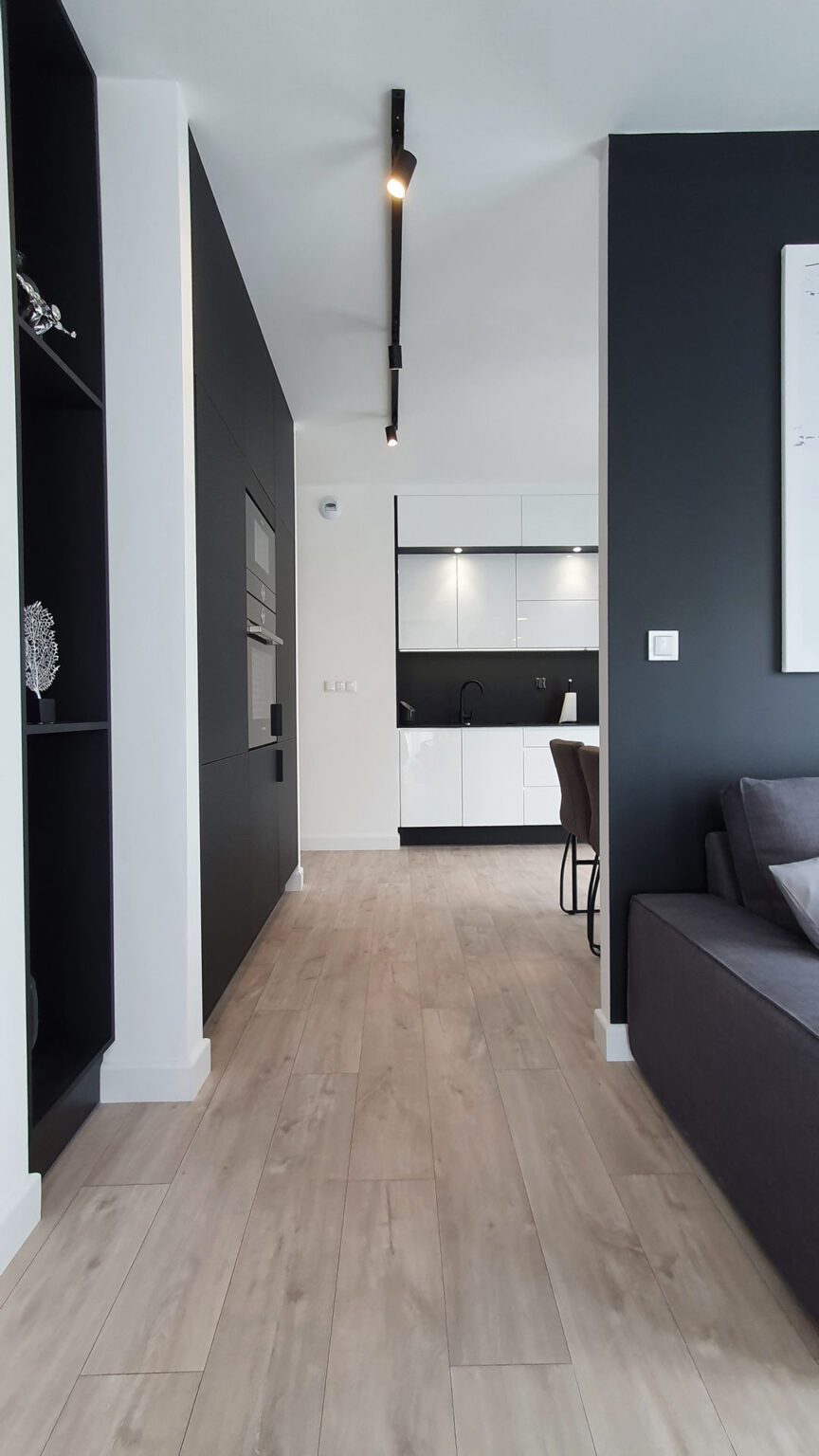 Mieszkanie monochrome_salon wid 8