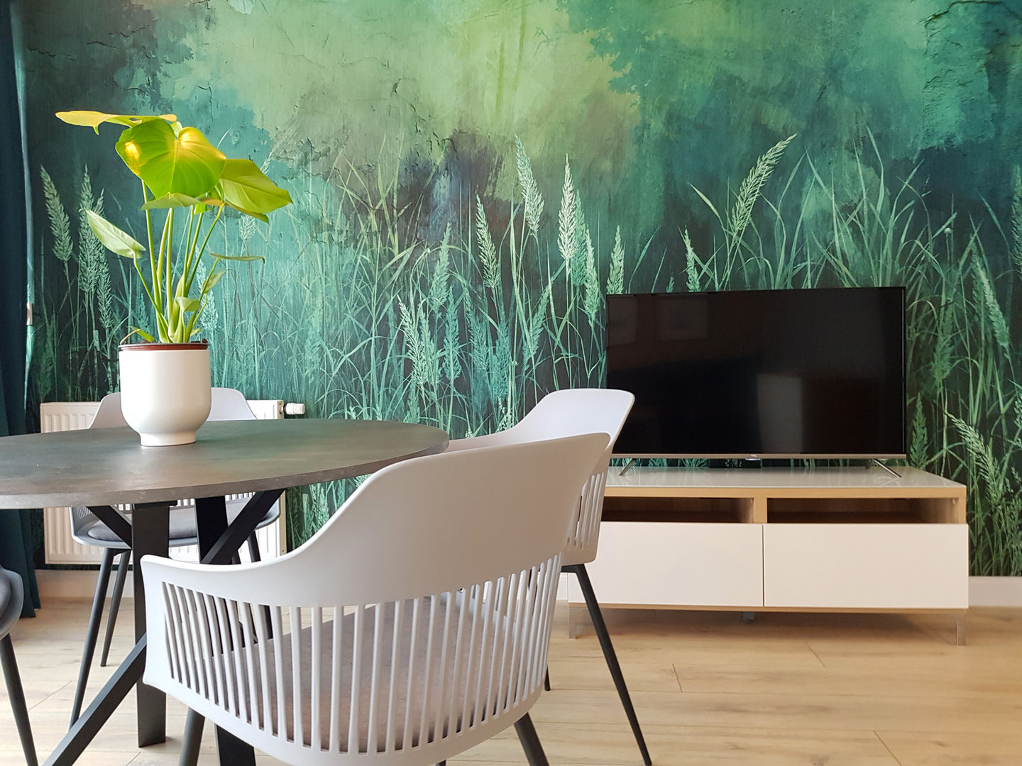 Mieszkanie wakacyjne w Karpaczu_salon wid 4