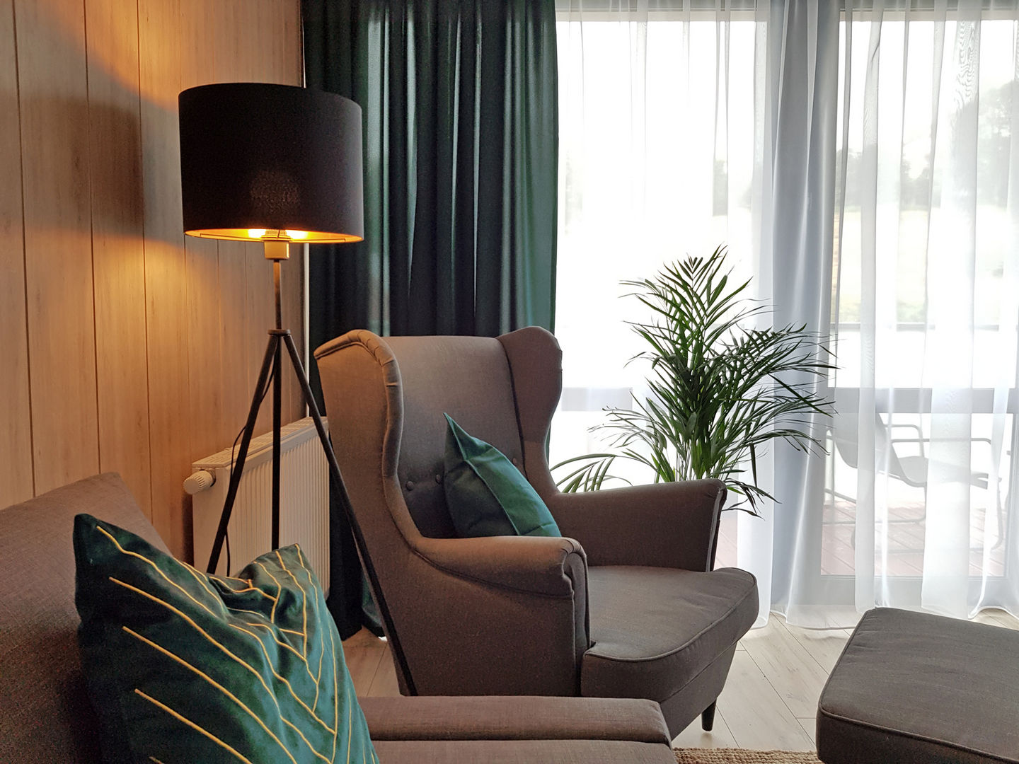 Mieszkanie wakacyjne w Karpaczu_salon wid 6