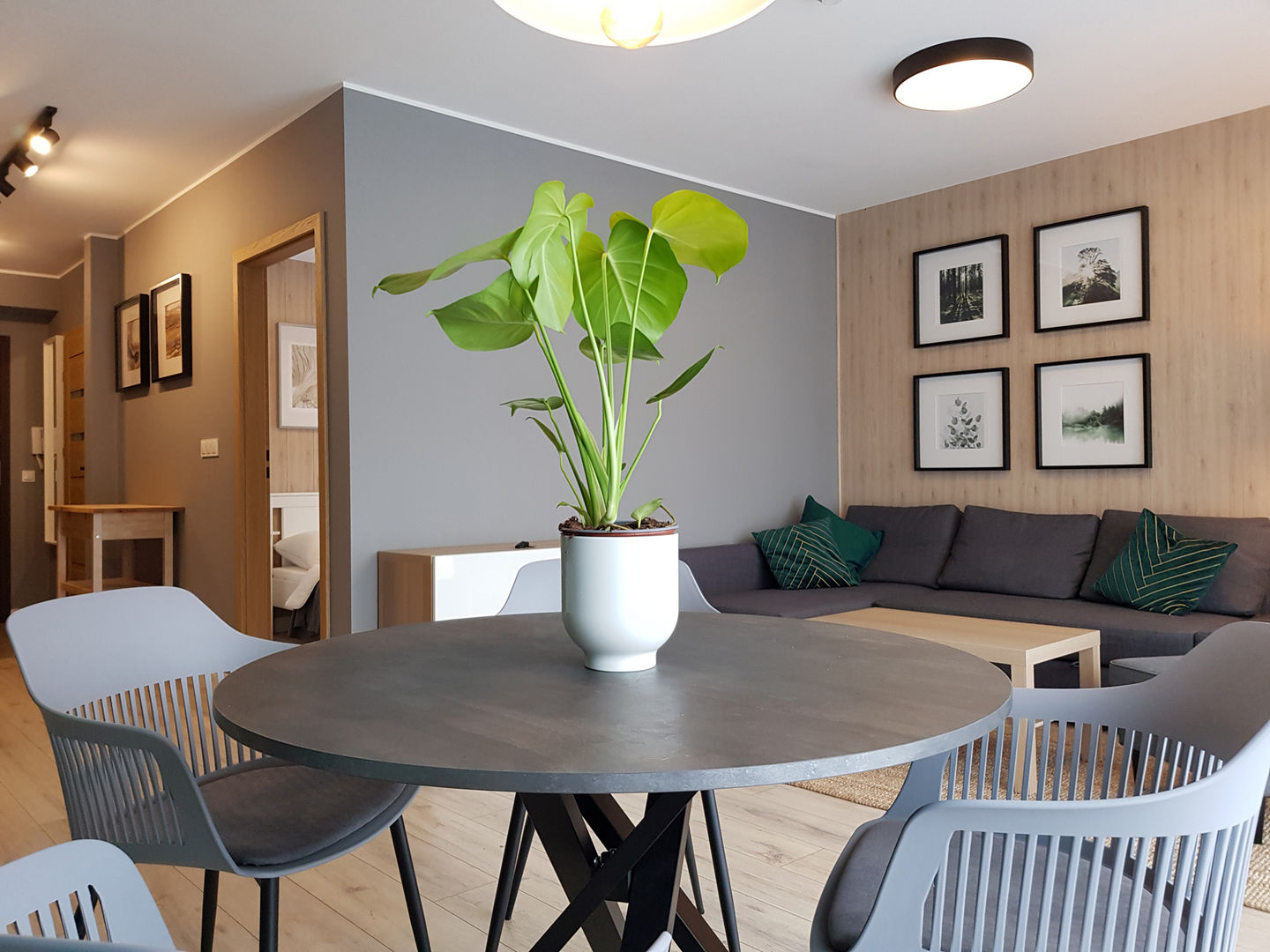 Mieszkanie wakacyjne w Karpaczu_salon wid 8