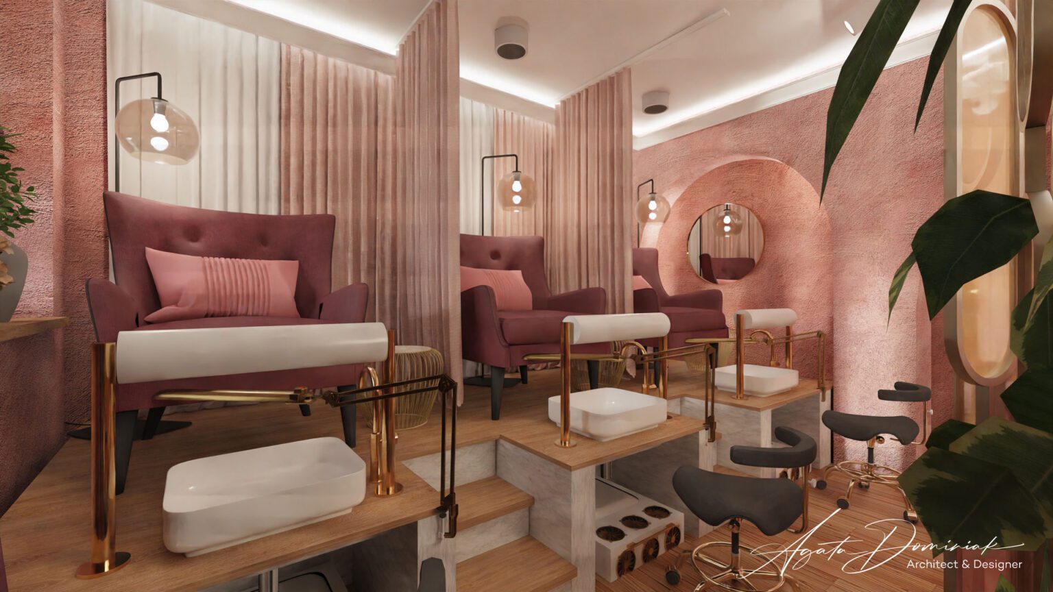 Salon kosmetyczny_sala główna_widok 14