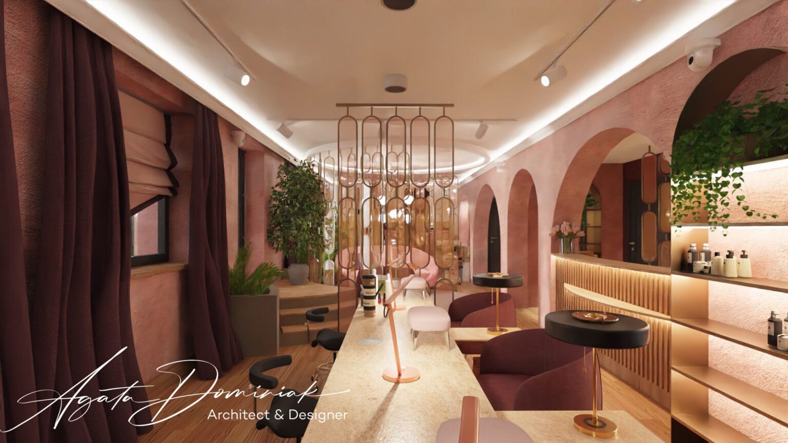 Salon kosmetyczny_sala główna_widok 5