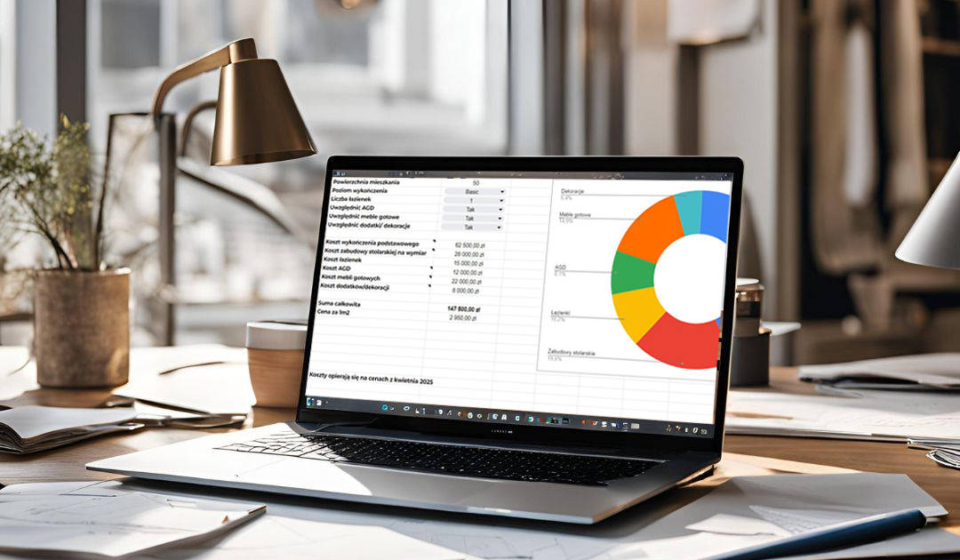 Kalkulator kosztow wykonczenia mieszkania 2025